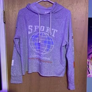 Cropped sports hoodie from Grayson Threads